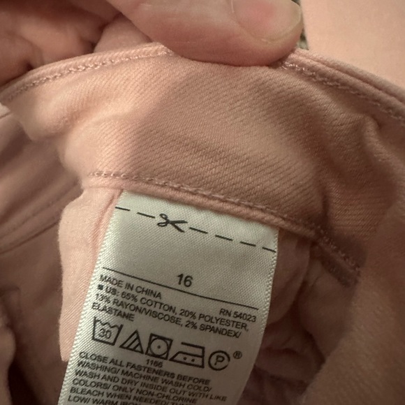 Light pink old navy rockstar skinny Jeans - Picture 4 of 4
